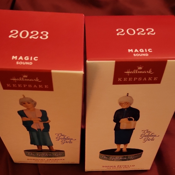 Hallmark Keepsake The Golden Girls Ornament FULL SET - Picture 4 of 4